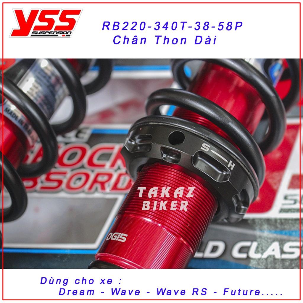 Phuộc YSS Dr, Wave, RS, Future, Axelo, Viva, Thái Lan Đỏ Đen