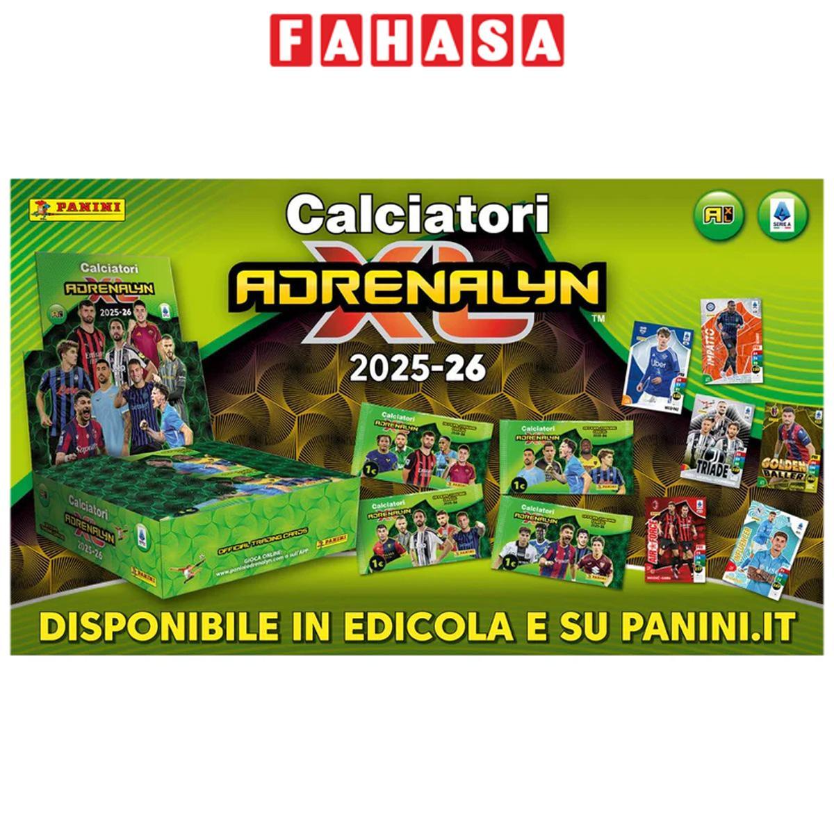Bộ Thẻ Hình Khởi Đầu Calciatori 2025-26 Adrenalyn XL - Panini