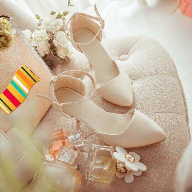 Giày Cao Gót 8p Bít Mũi