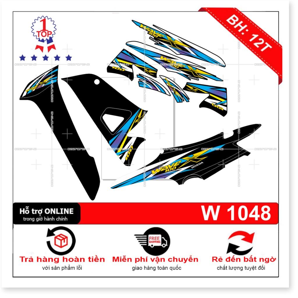 Tem rời wave X 100 2016 đen