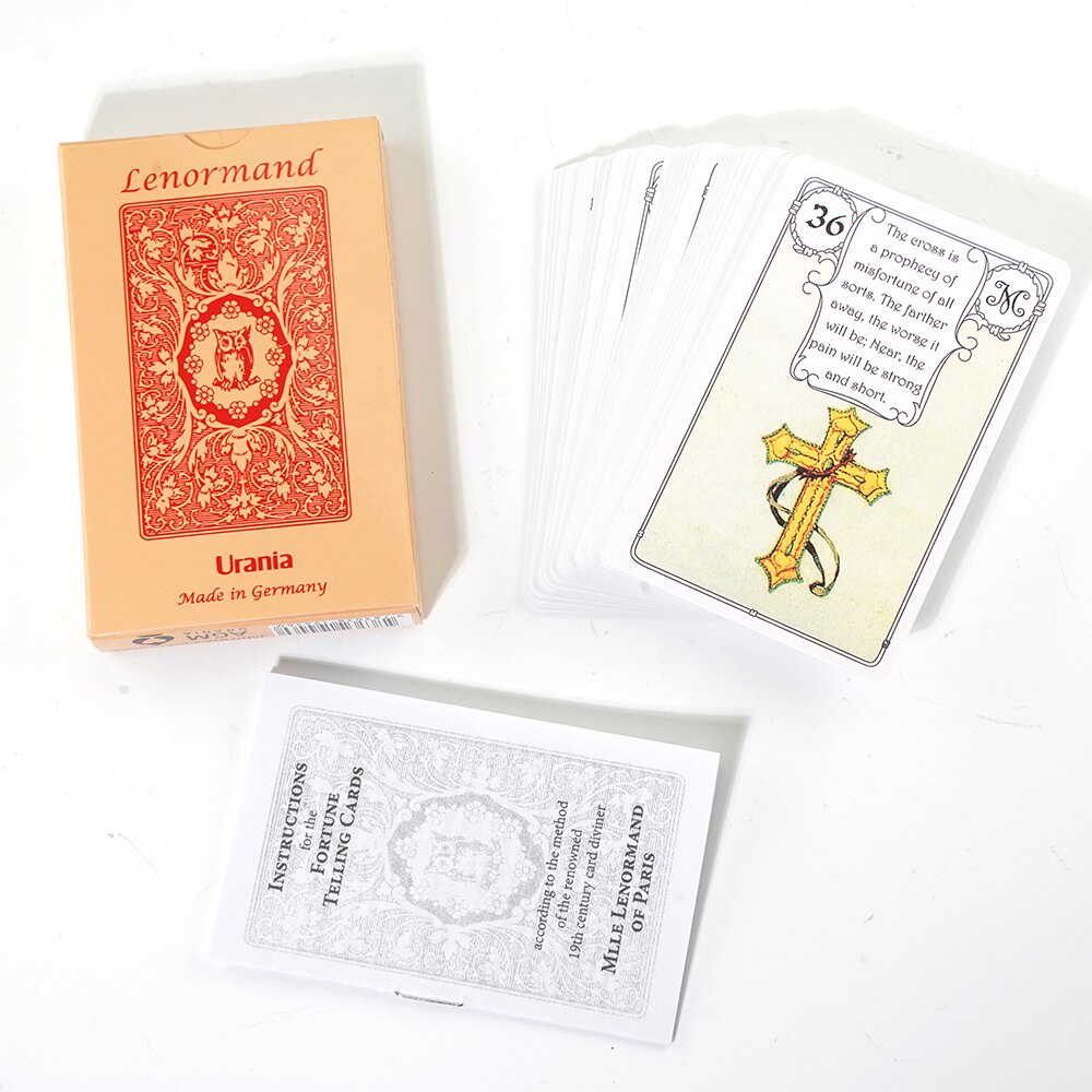 Bộ Bài  Lenormand Urania JMC Red Owl Tarot