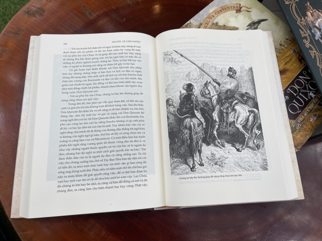 – DON QUIXOTE – nhà quý tộc tài ba xứ Mancha - ấn bản in 300 hộp – tranh minh họa Gustave Doré – Nhã Nam