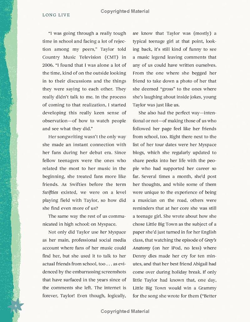 Sách ngoại văn: Long Live - The Definitive Guide To The Folklore And Fandom Of Taylor Swift