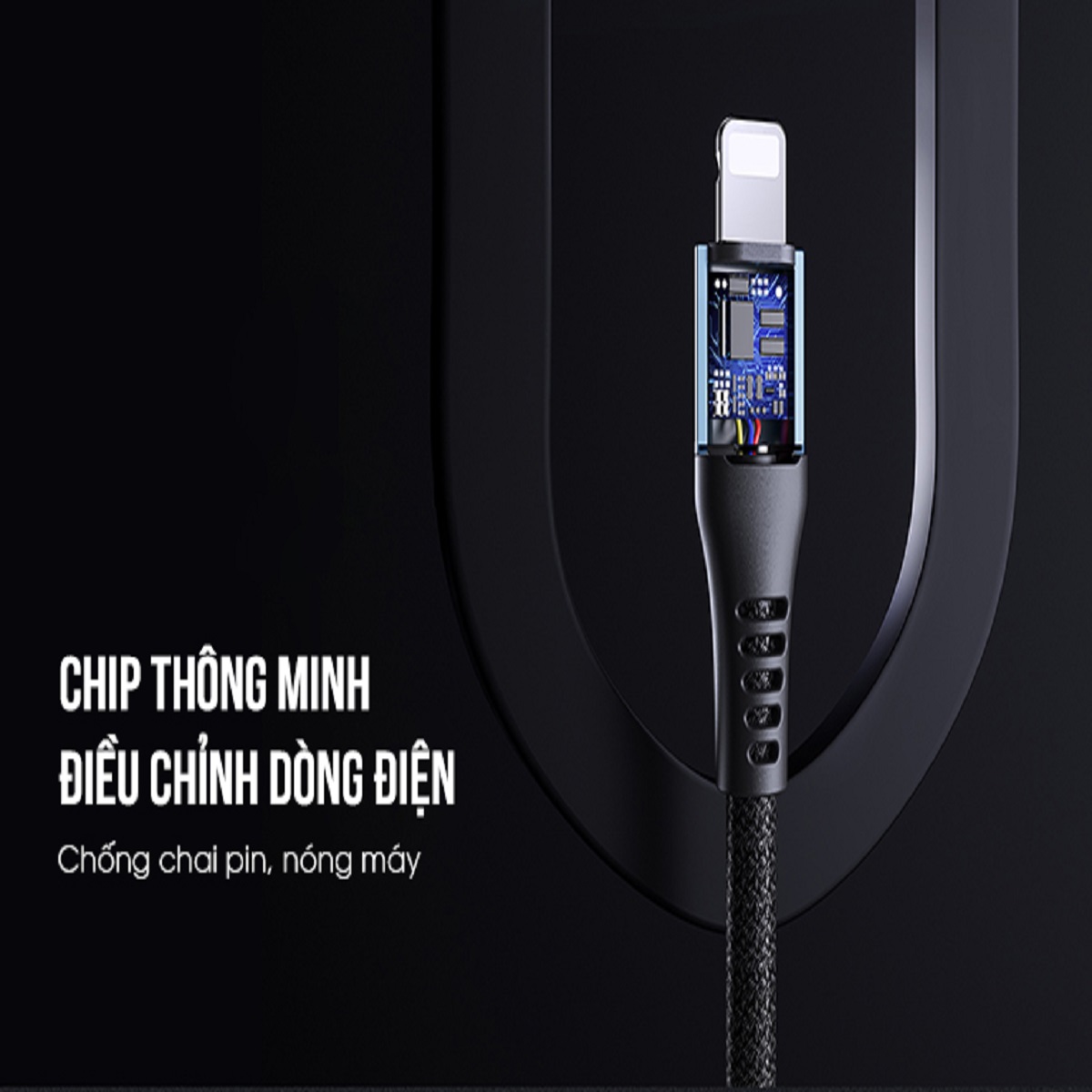 Cáp sạc nhanh Remax RC-152i USB ra IP 2.4A và truyền dữ liệu dùng cho iphone ipad có báo đèn led- Hàng chính hãng