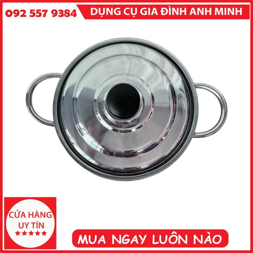 20 Nồi lẩu inox Nồi inox nấu bếp từ Nồi inox 304 Nồi inox 3 đáy Nồi inox nhỏ dùng trong gia đình