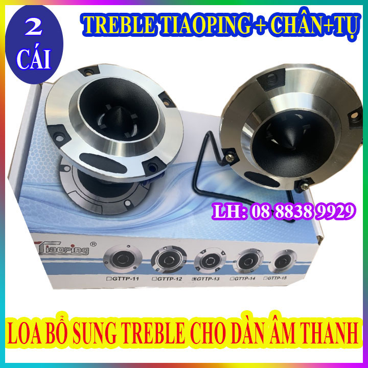 LOA TREBLE CAO CẤP GTTP13 HÀNG CHÍNH HÃNG + CHÂN - GIÁ 1 CẶP