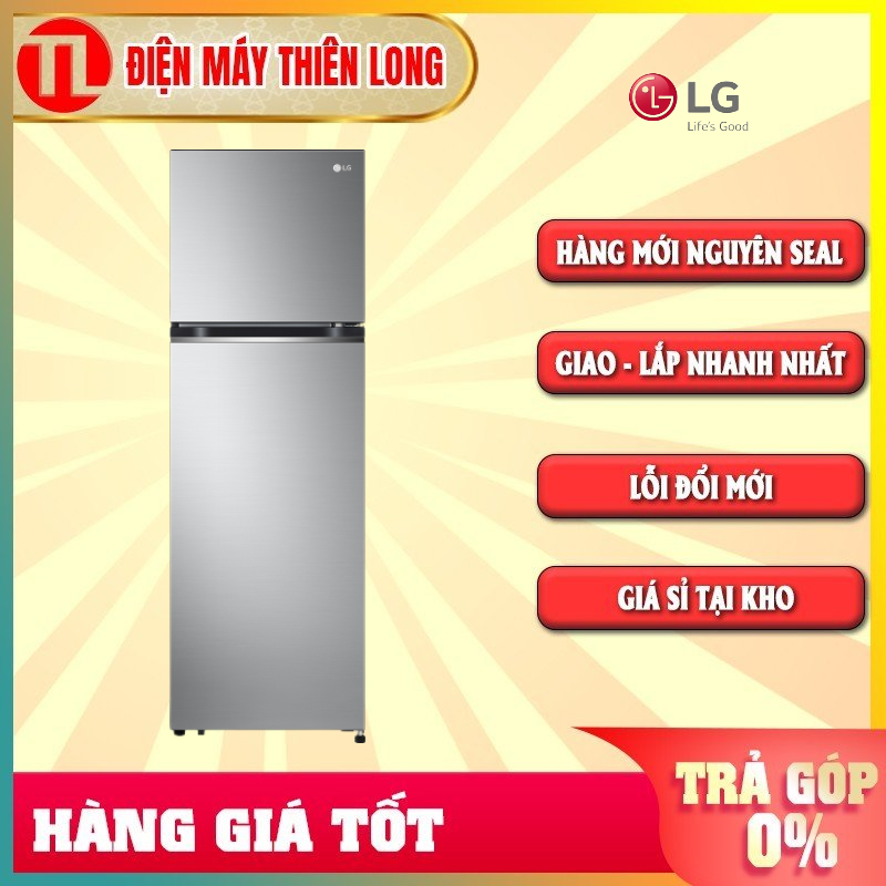 Tủ lạnh LG Inverter GV-B262PS 266L - Chỉ giao HCM