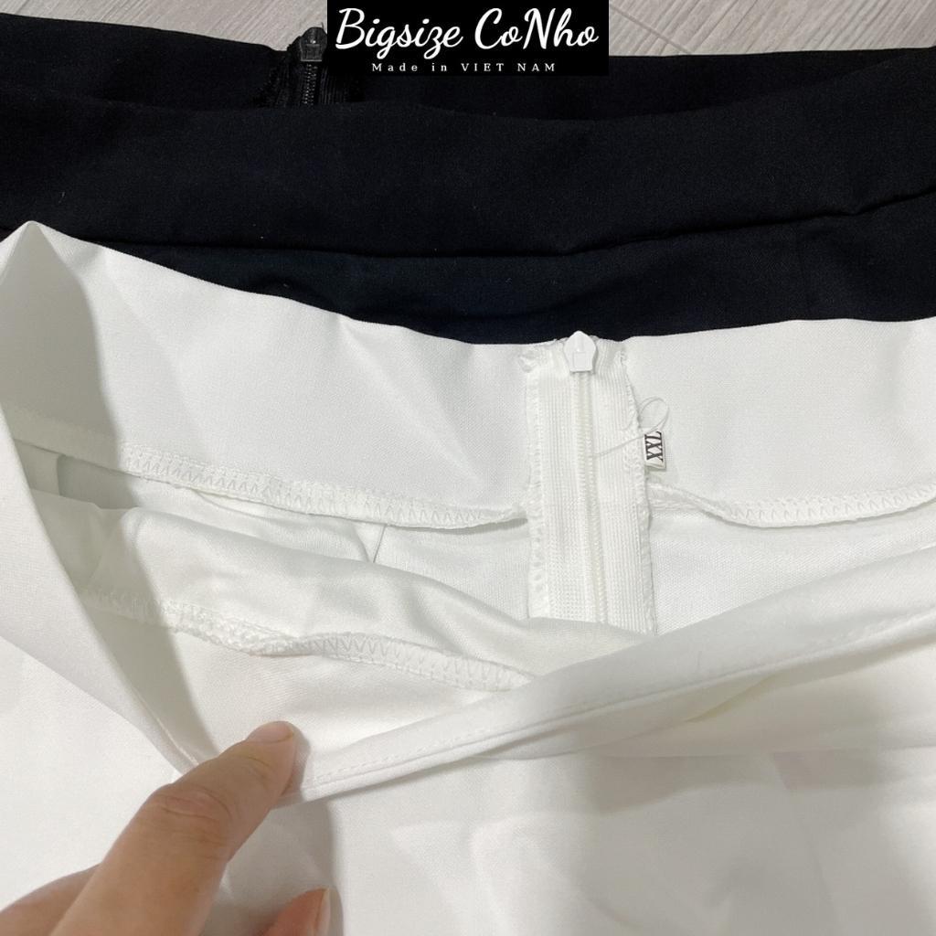 Chân váy bigsize, Chân váy xếp ly bigsize CV9