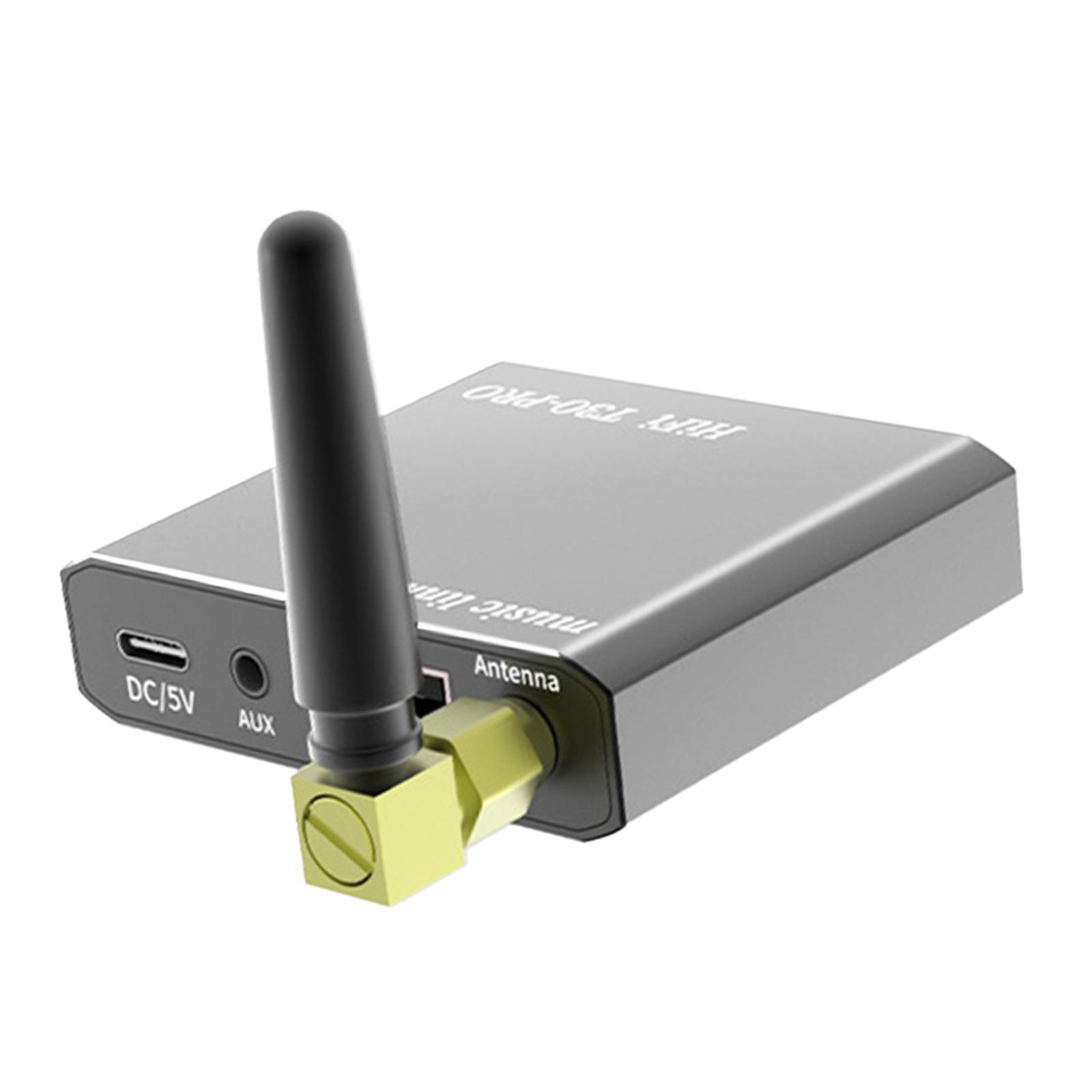 5.2 Receiver for Car, AUX Adapter, Music Receiver for Home Stereo/Wired Headphones/Hands Free Call
