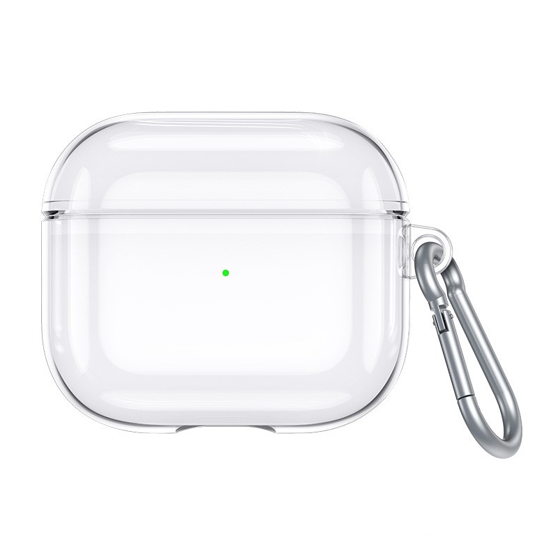 Vỏ Ốp Case Bảo Vệ TPU Trong Suốt Usams Cho AIRPODS 3 Kèm móc treo_ Hàng Chính Hãng