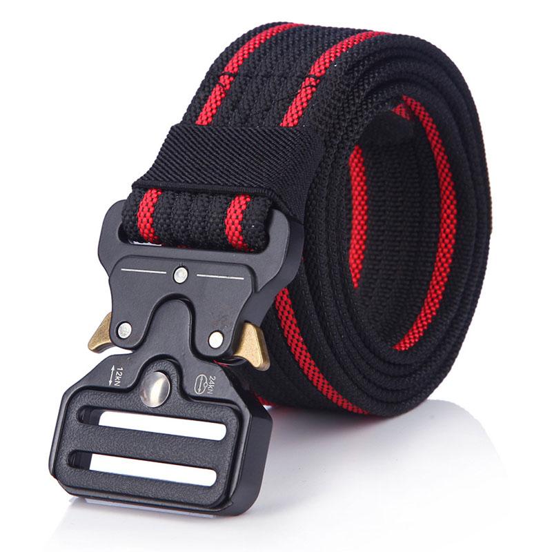 Unisex Thắt Lưng Dù Chiến Thuật Thể Thao Đa Năng Chất Lượng Cao Vải Nylon Thắt Lưng Nam Nữ Nam Quân Đội Quân Sự Săn Bắn Dây