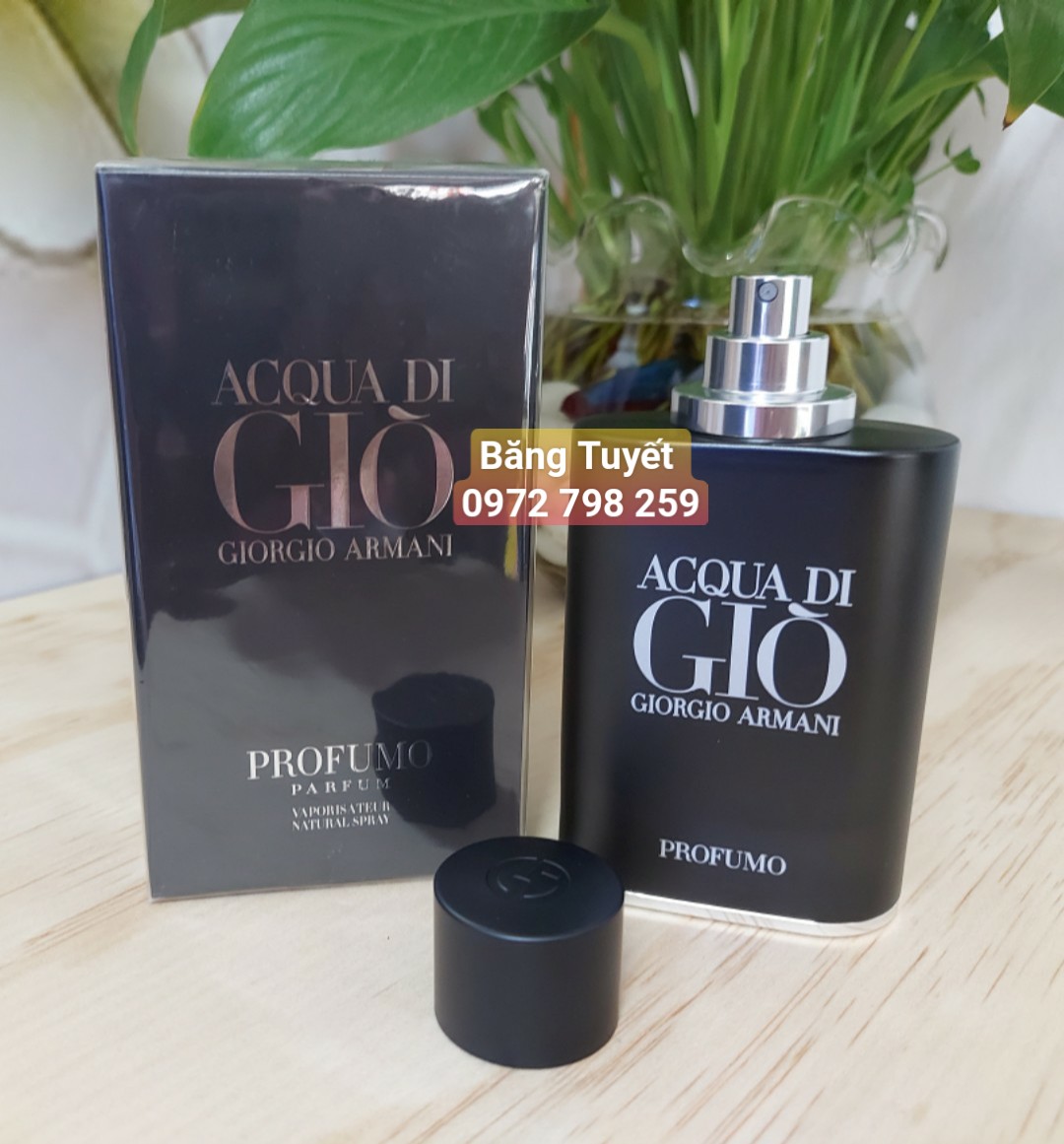 Nước hoa nam Giorgio Armani Acqua di Gio Profumo 75ml Pháp (Giò Đen)