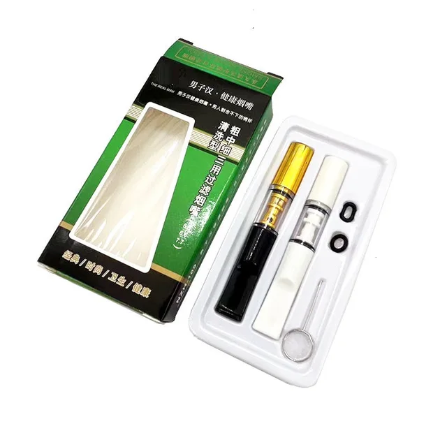 Bộ Đầu Lọc Thuốc L.á Giá Rẻ 2 Tẩu Dùng Cho Tất Cả Các Cỡ Lớn &amp; Vừa &amp; Nhỏ, Vệ Sinh Sử Dụng Nhiều Lần