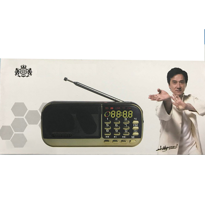 Máy nghe nhạc thẻ nhớ. USB, đài FM CR-836