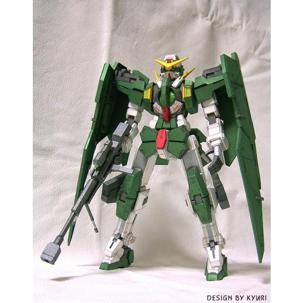 Mô hình giấy Gundamm GN-002 Dynames