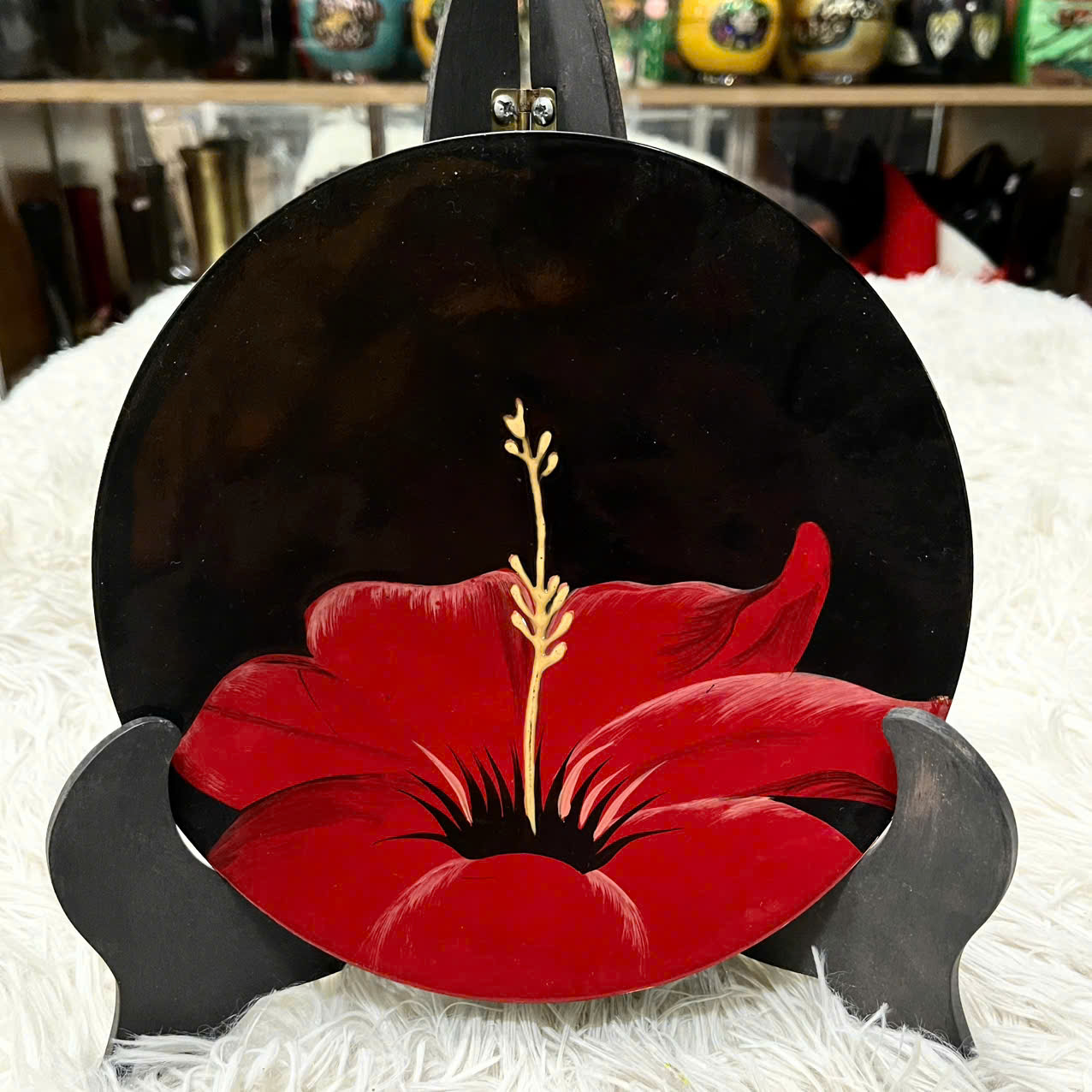 Dĩa sơn mài cao cấp Thanh Bình Lê đựng trái cây, trang trí nhà cửa, văn phòng, quà tặng ý nghĩa