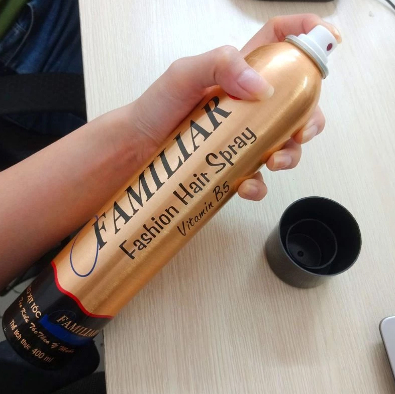 Gôm xịt tóc giữ nếp tạo kiểu nam nữ Familiar Hair Spray 350ml