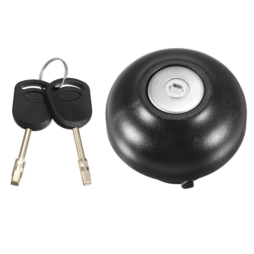 Diesel Petrol Fuel Tank Cap Cover with 2 Keys Fit For Ford Transit 2006-2019