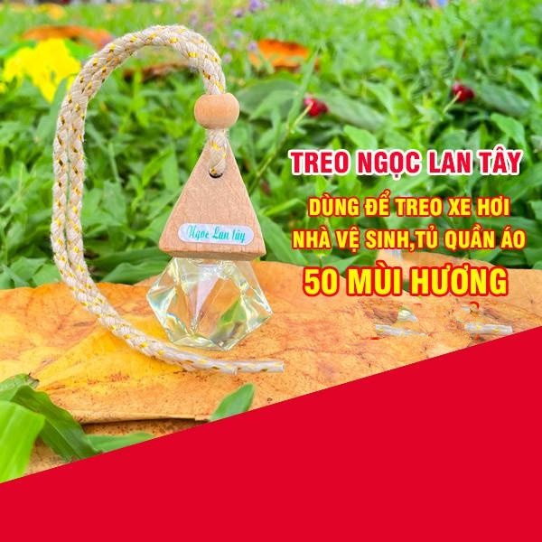 Tinh dầu ngọc lan tây treo xe ô tô - tinh dầu thiên nhiên nguyên chất, khử mùi, chống say xe