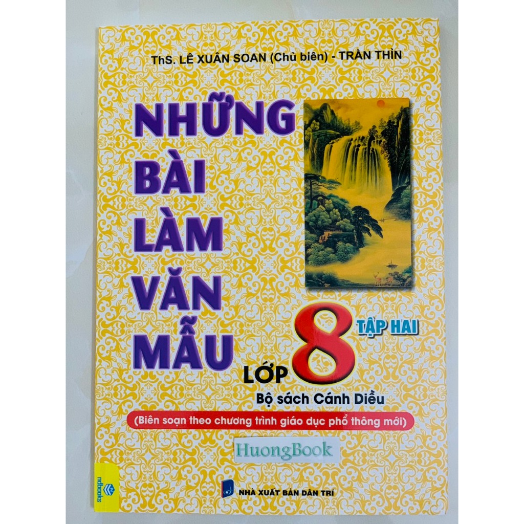 Sách - Combo Những Bài Làm Văn Mẫu Lớp 8 - tập 1 + 2 ( Cánh Diều ) (BT)