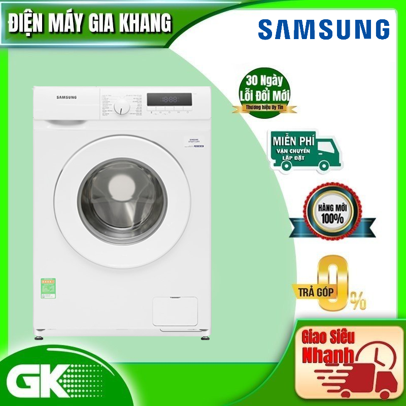 Máy giặt cửa trước Samsung Inverter 8.0kg WW80T3020WW/SV - Chỉ giao HCM