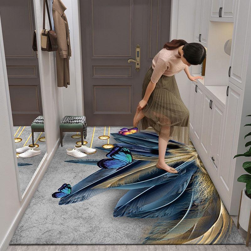 Thảm Lót Sàn Chống Trượt Thấm Hút Tốt Tiện Dụng Cho Gia Đình