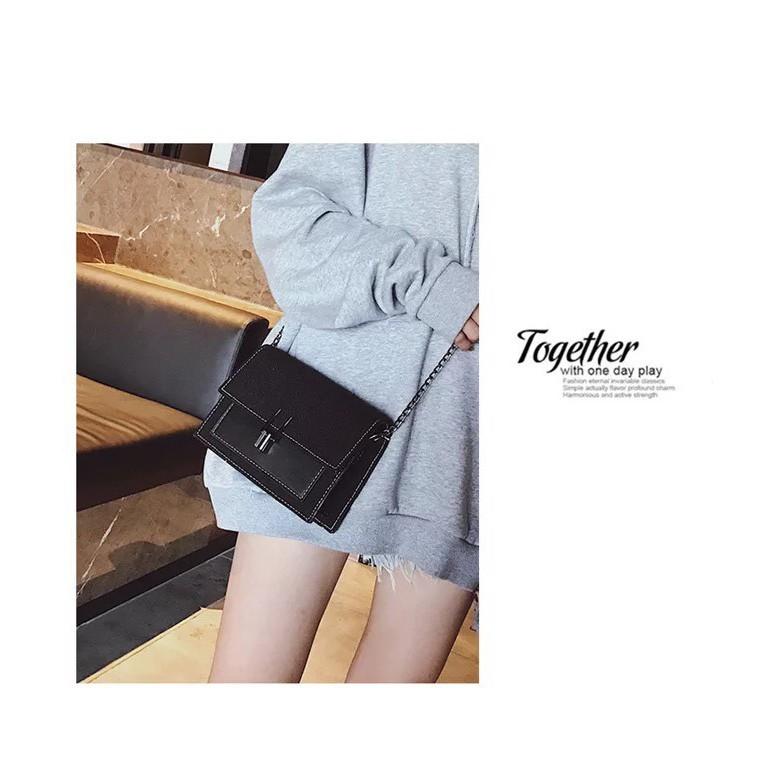 TÚI ĐEO CHÉO XÁCH TAY MINI ULZZANG THỜI TRANG NỮ DÂY ĐEO CHÉO XÍCH PHỤ KIỆN THỜI TRANG