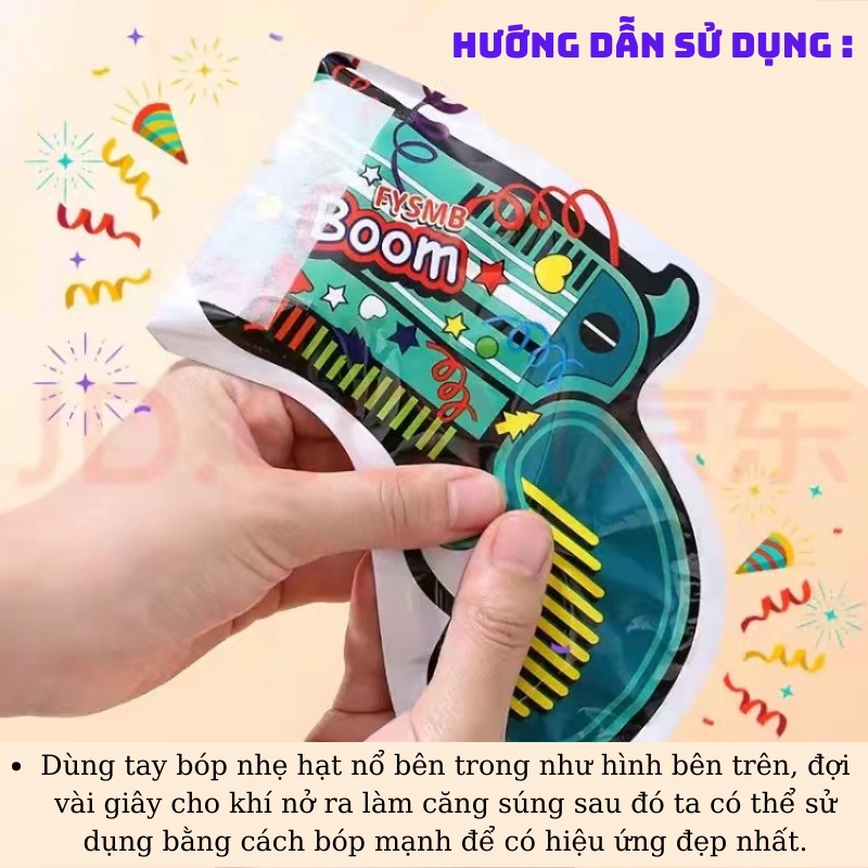 Đồ Chơi B.ắn Kim Tuyến Confetti Vui Nhộn