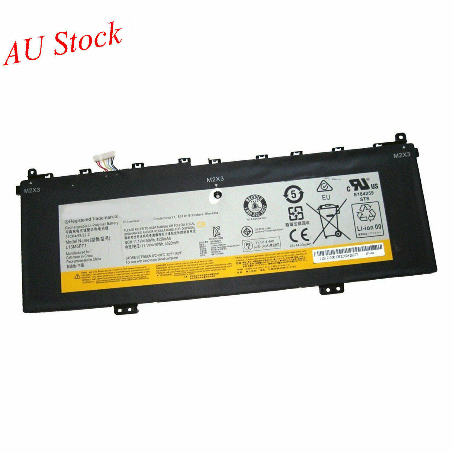 Pin dùng cho Battery Laptop Lenovo IdeaPad Yoga 2 13 L13M6P71 L13S6P71