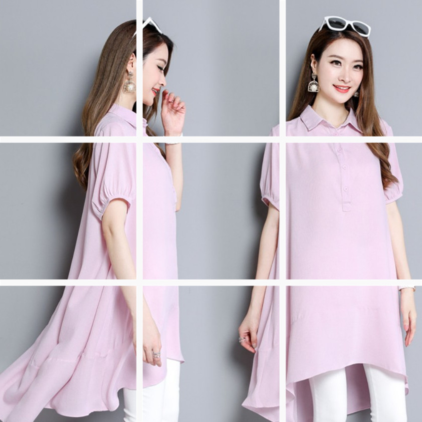 Váy bầu đuôi cá trơn ADBH39