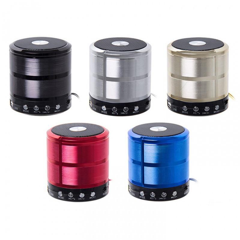 Loa bluetooth mini WS887 nhỏ gọn nghe nhạc không dây chất lượng -dc2468