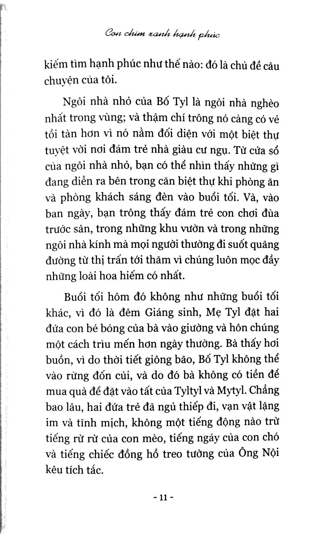 Con Chim Xanh Hạnh Phúc