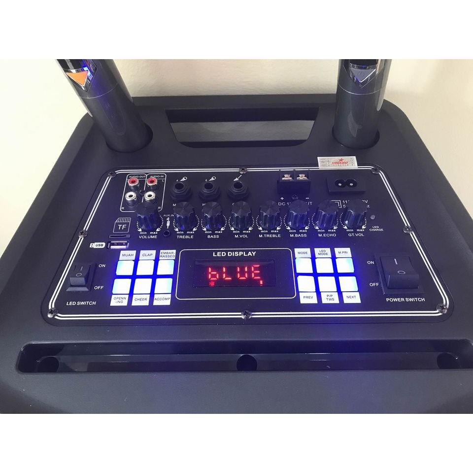 Loa Kéo Di Động KODA Party Box 2120  (Bass 3 tấc x2, 2 micro)