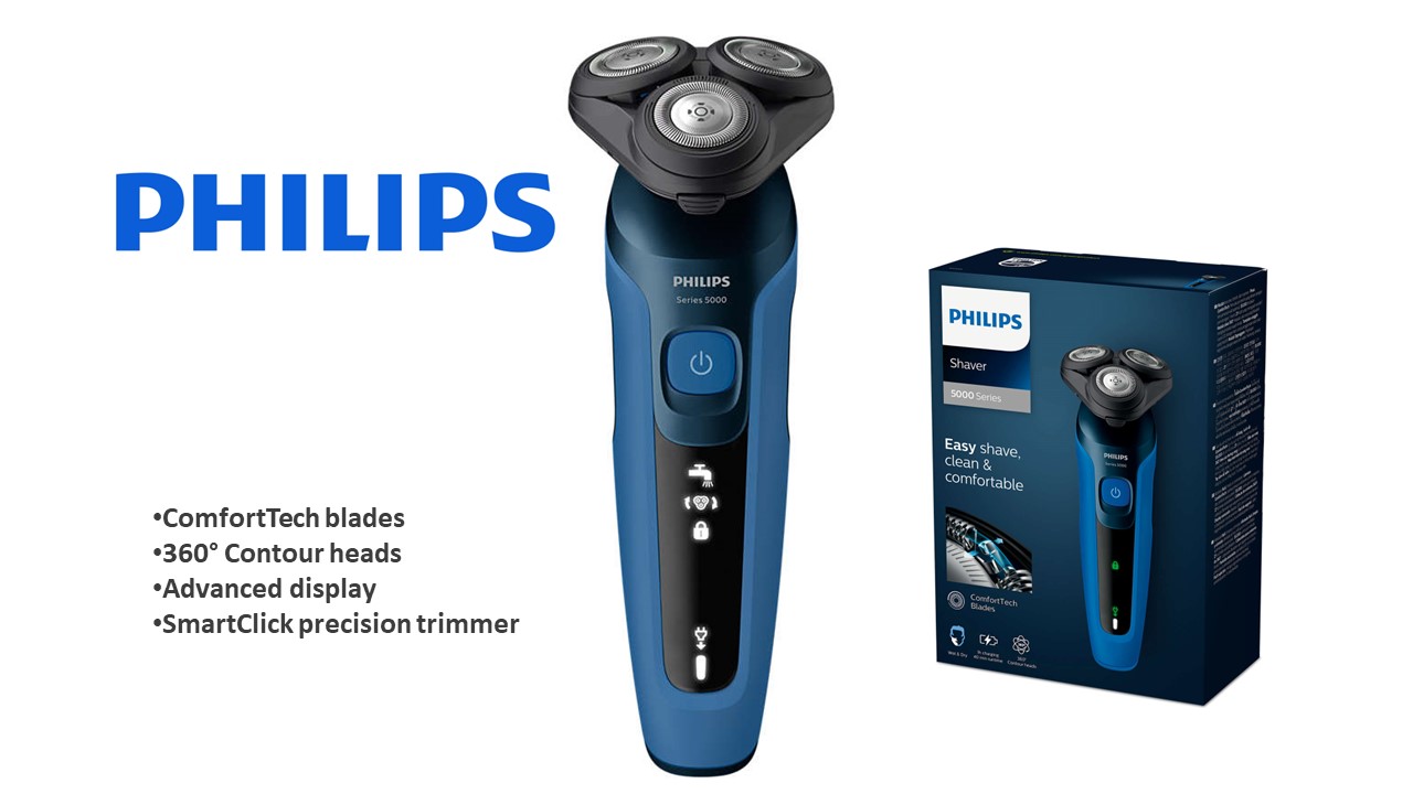 Máy cạo râu khô và ướt Philips S5444/03 - Máy cạo râu khô và ướt - Hàng chính hãng