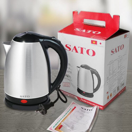 Bình đun siêu tốc SATO ST-1804 1.8 lít (Hàng chính hãng)