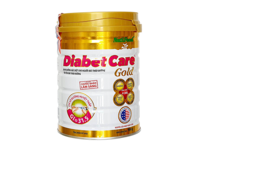 Combo 2 hộp sữa bột DIABETCARE GOLD hãng Nutifood giành cho người bị  Đái tháo đường và tiền đái tháo đường-&gt; Tặng ngay khăn lau đa năng