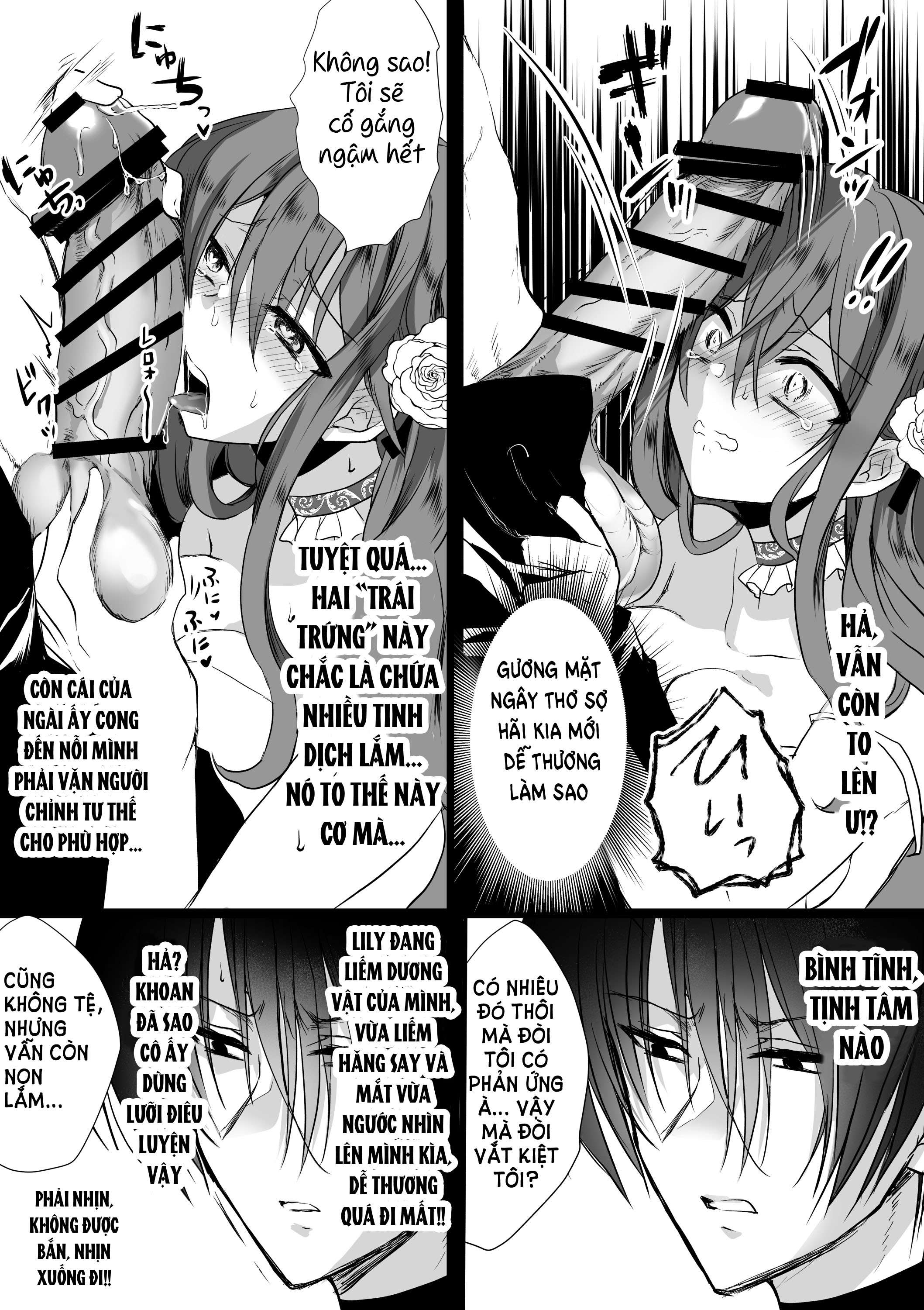 [21+] cô nữ sinh yêu thích nhân vật phụ chuyển sinh thành tiểu thư phản diện ~ cuộc chuyển sinh cực kì bi thảm~ chapter 5.2 3