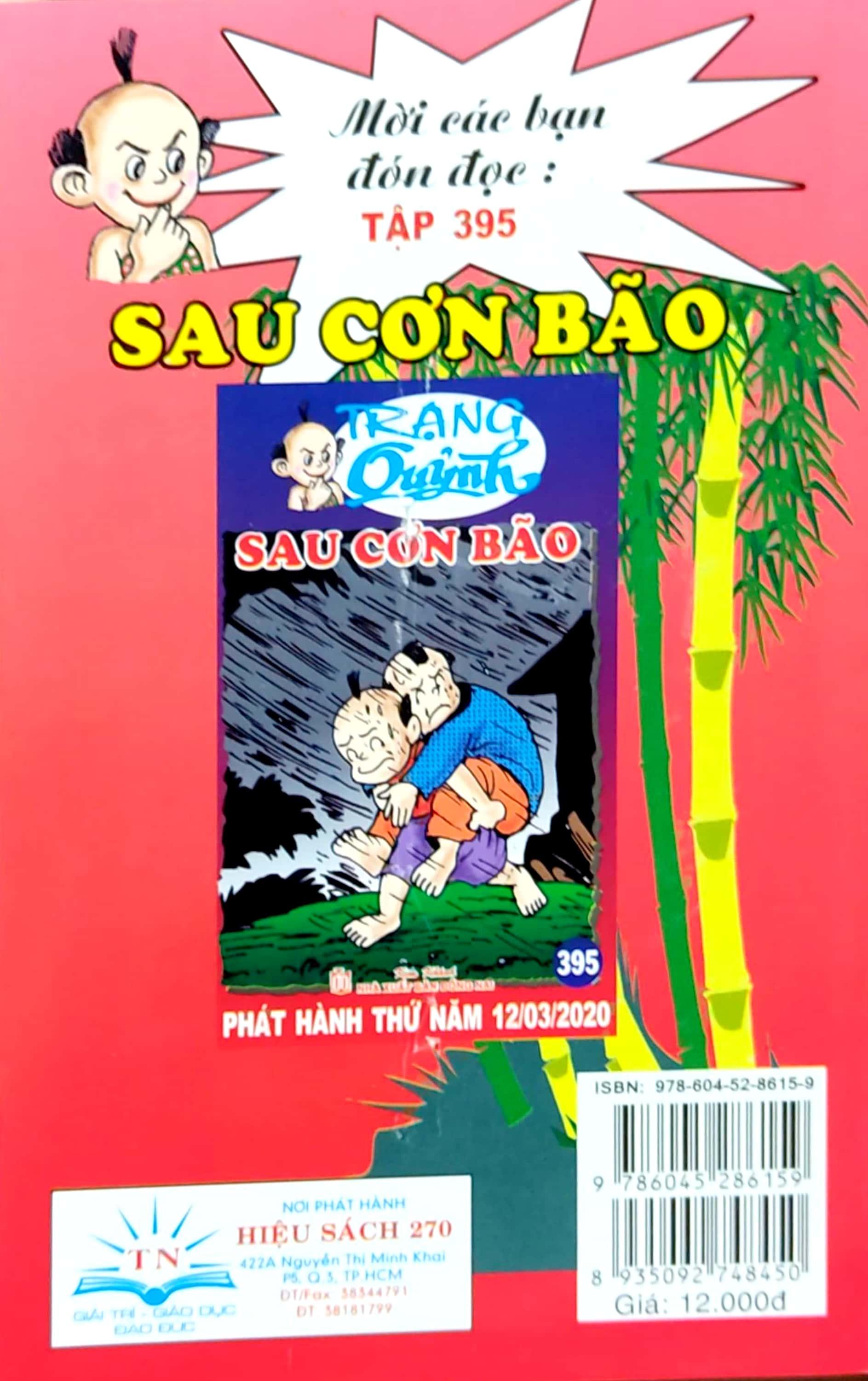 Truyện Tranh Trạng Quỷnh - Tập 394: Trận Chiến Đẫm Mắm