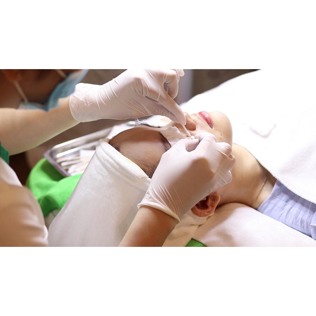 Tăm Bông Cán Gỗ Nặn Mụn Cao Cấp Gói 80 Que