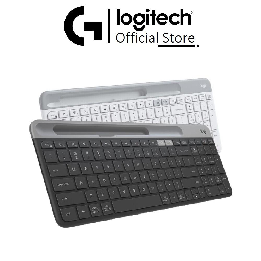 Bàn phím Logitech K580 Slim Multi device - Kết nối đa thiết bị, bluetooth, USB Unifying - Hàng chính hãng