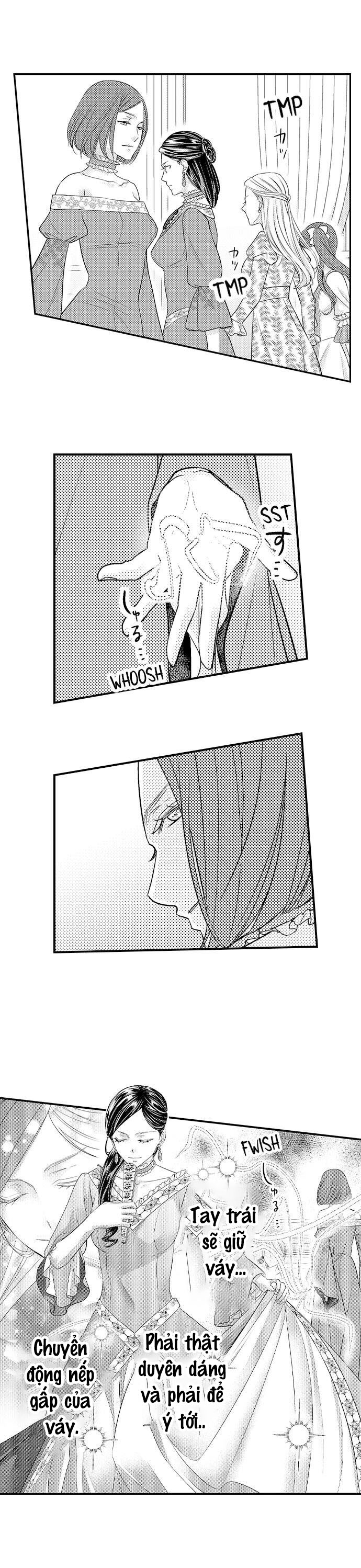 chuyển sinh vào thế giới khác ~ nếu muốn trở thành nữ hoàng hãy tìm cách để được hoàng đế sủng ái vào ban đêm chapter 40.2 1
