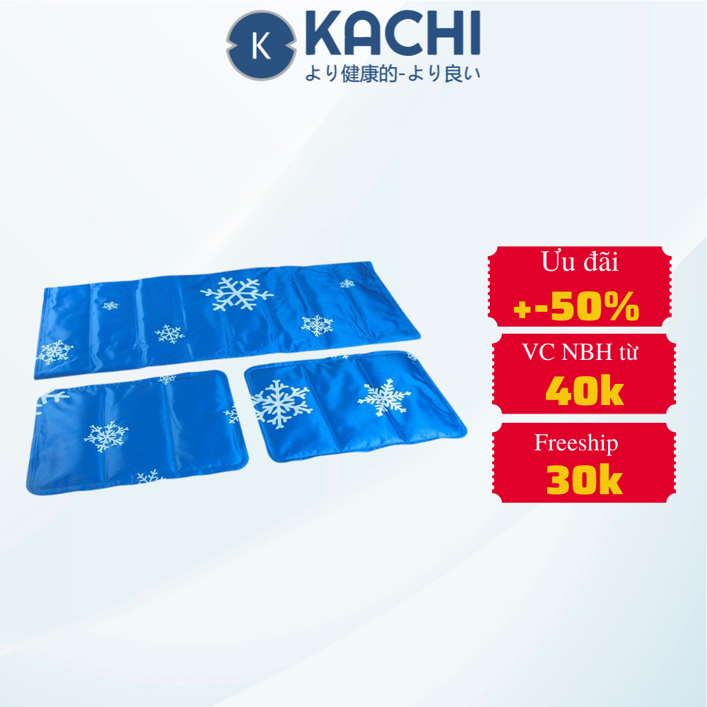 Nệm Gel làm mát Kachi MK205 kèm 2 gối gel