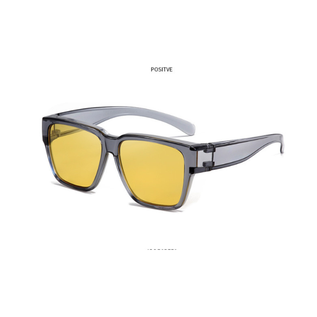 Gọng kính Shield Glasses chống phân cực, chống tia UV, có thể đeo cùng lúc với kính cận KAMI NACHI T8802