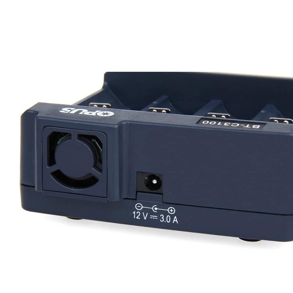 OPUS C3100 Bộ sạc pin thông minh LCD cho Li-ion NiCd NiMH AA AAA 10440 14500 18650 Pin sạc LiFePO 1.5V 1.2V Màu sắc: C3100