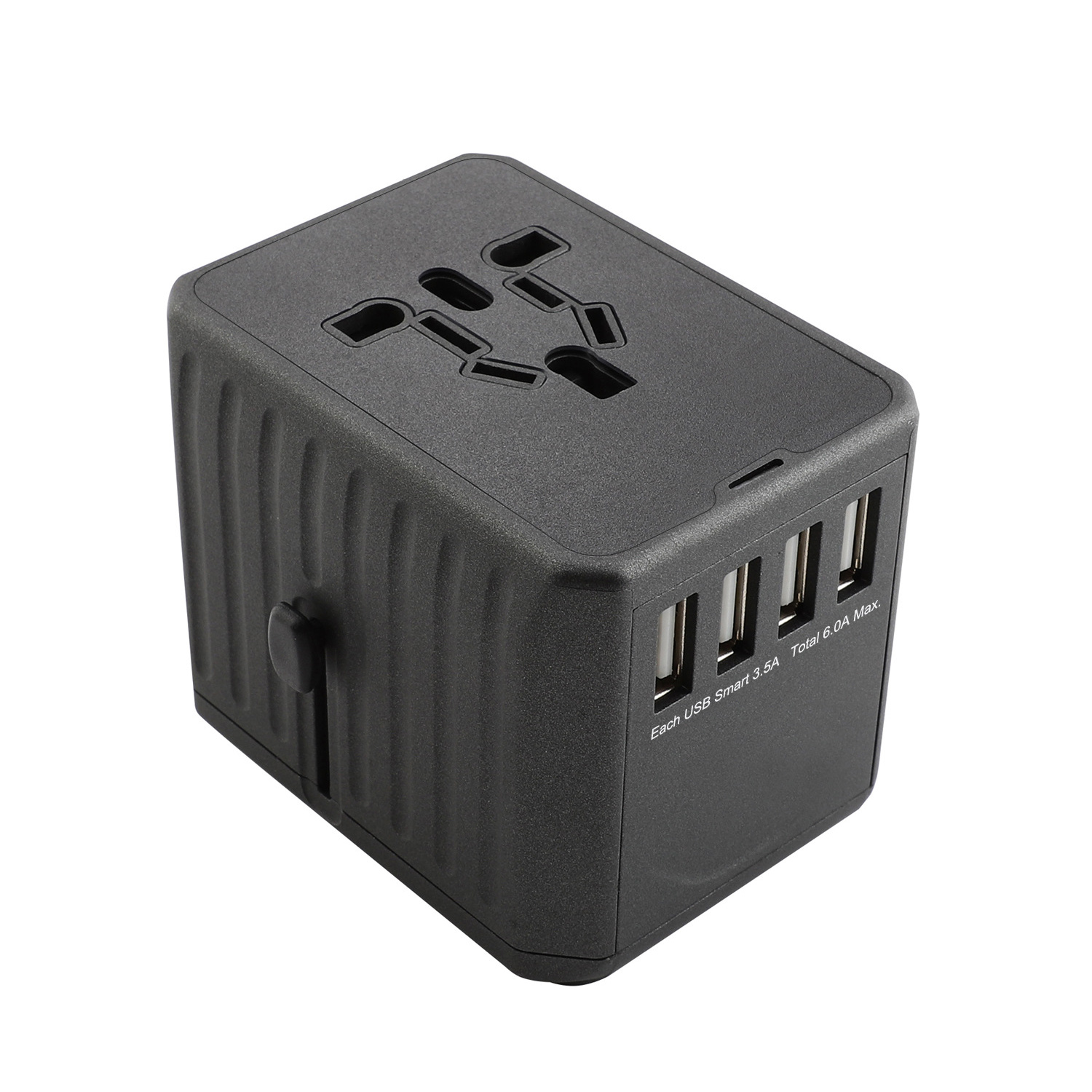 Bộ chuyển đổi du lịch đa năng Thiết kế an toàn cho bé 6A 3 USB