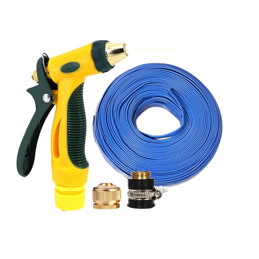 Bộ dây vòi xịt nước rửa xe, tưới cây tăng áp 3 lần,loại 3-5M  206317