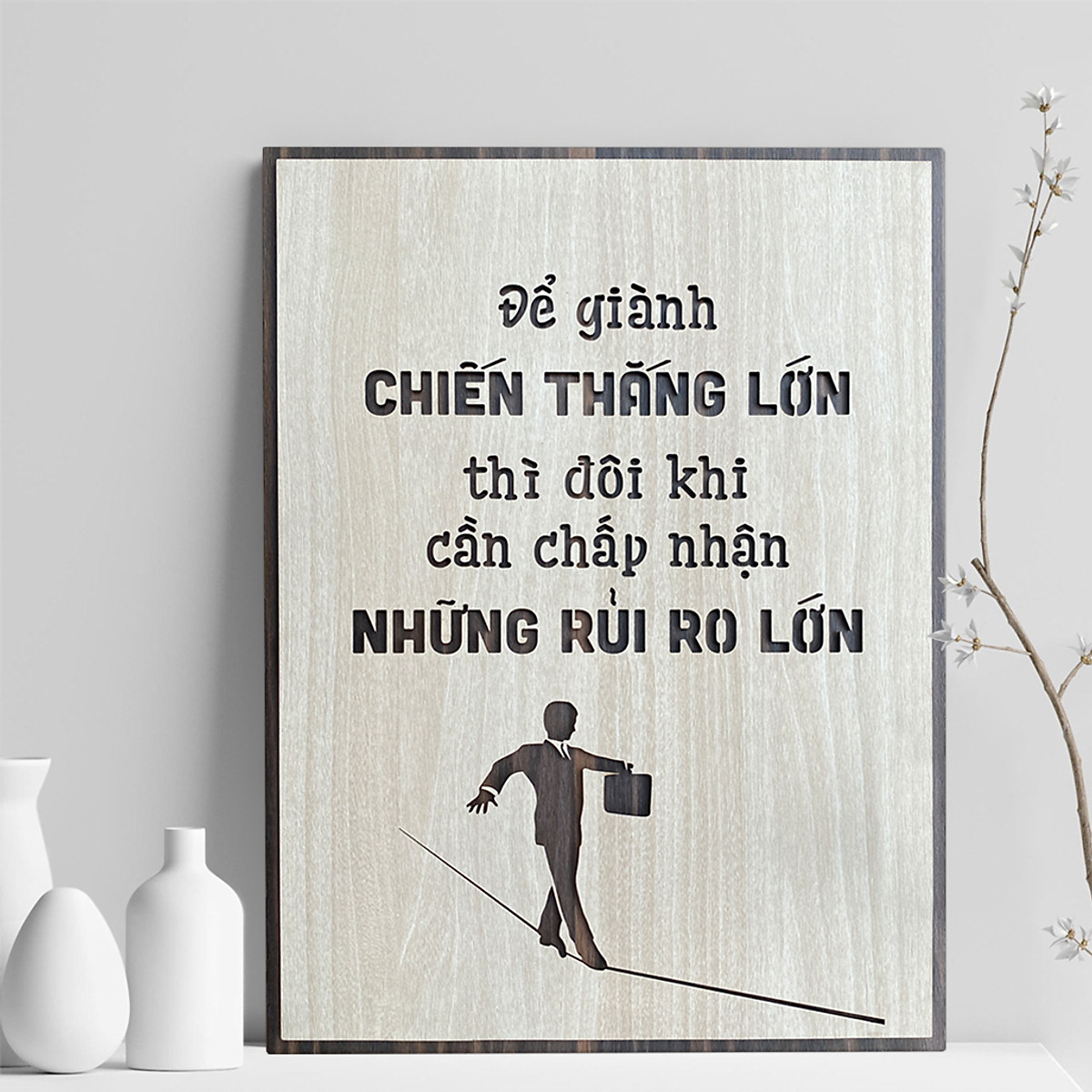 Tranh Gỗ Treo Tường Trang Trí Decor