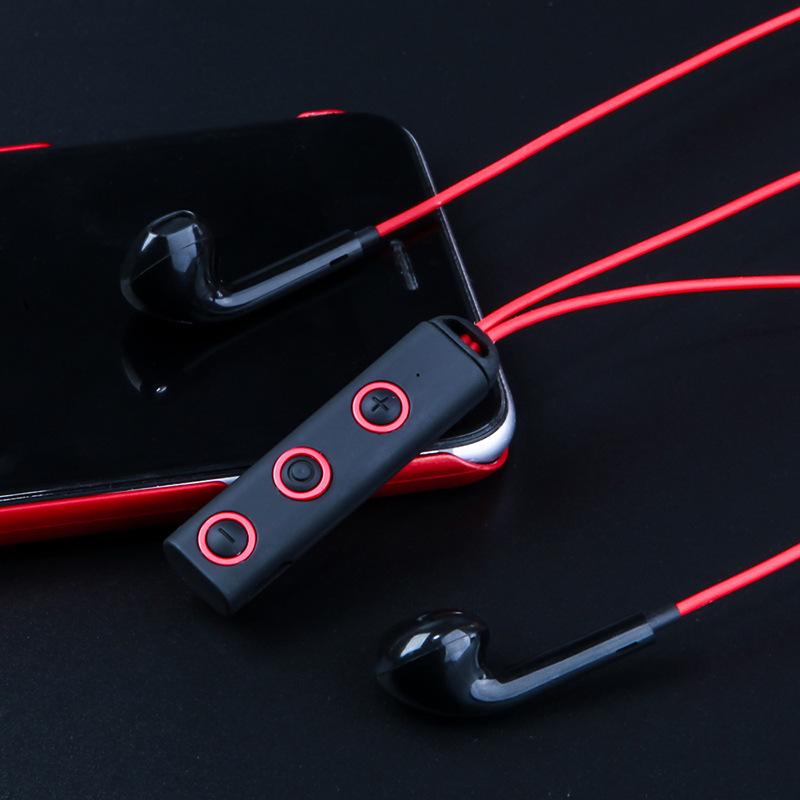 Đảm Bảo Chất Lượng BT313 Tai Nghe Bluetooth Không Dây Âm Thanh Nổi Tai Nghe Nhét Tai Hút Nam Châm Cổ Treo Tai Nghe Thể Thao Phong Cách Hot