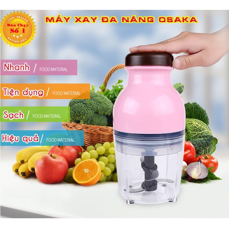 Máy Xay Đa Năng Osaka Nhật Bản FP126 Nắp Bẹt Đồng