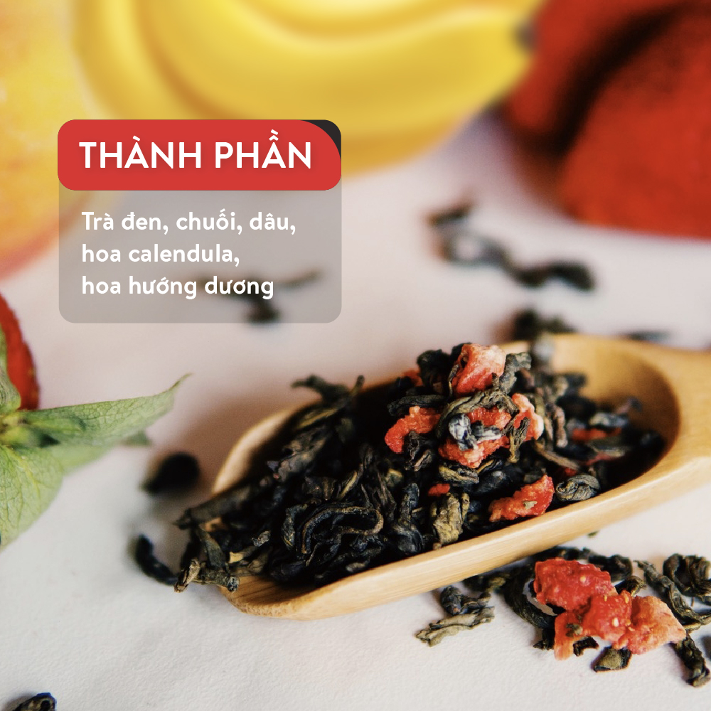 Set 3 hộp trà Tess Sweet Tea hương ngọt 20 gói/hộp